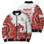 St. George Illawarra Dragons NAIDOC Week 2026 Bomber Puffer Jacket First Nations of Australia Aboriginal Mascot Rugby