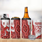 St. George Illawarra Dragons NAIDOC Week 2026 4 in 1 Can Cooler Tumbler First Nations of Australia Aboriginal Mascot Rugby