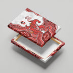 St. George Illawarra Dragons NAIDOC Week 2026 Canvas Wall Art First Nations of Australia Aboriginal Mascot Rugby