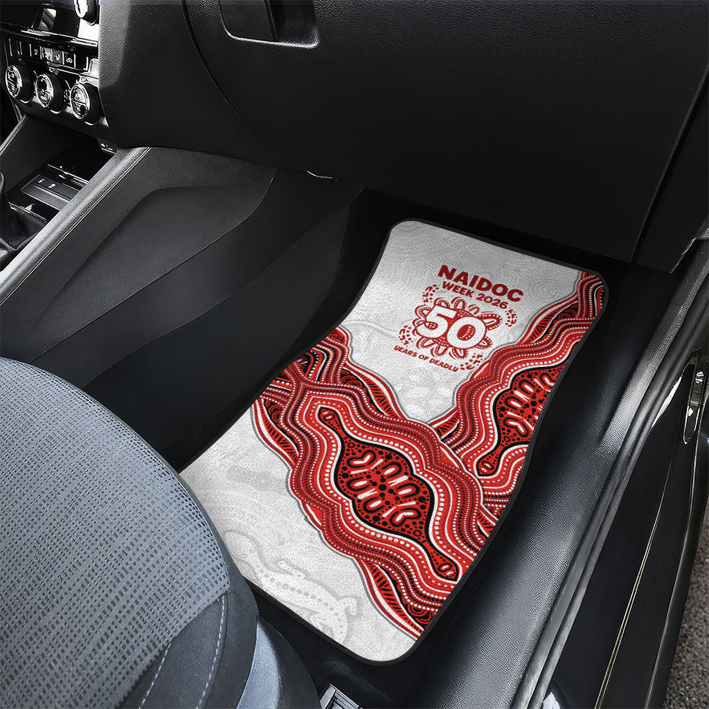 St. George Illawarra Dragons NAIDOC Week 2026 Car Mats First Nations of Australia Aboriginal Mascot Rugby