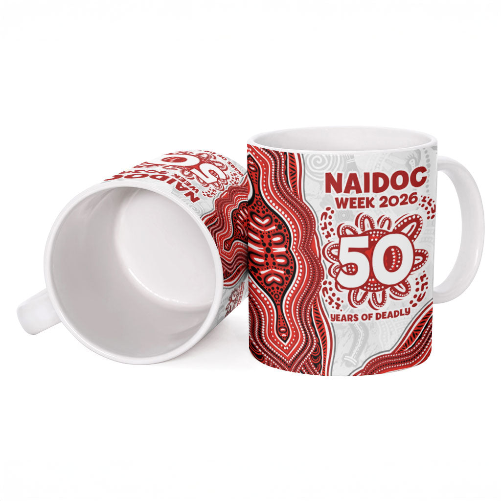 St. George Illawarra Dragons NAIDOC Week 2026 Ceramic Mug First Nations of Australia Aboriginal Mascot Rugby