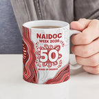St. George Illawarra Dragons NAIDOC Week 2026 Ceramic Mug First Nations of Australia Aboriginal Mascot Rugby