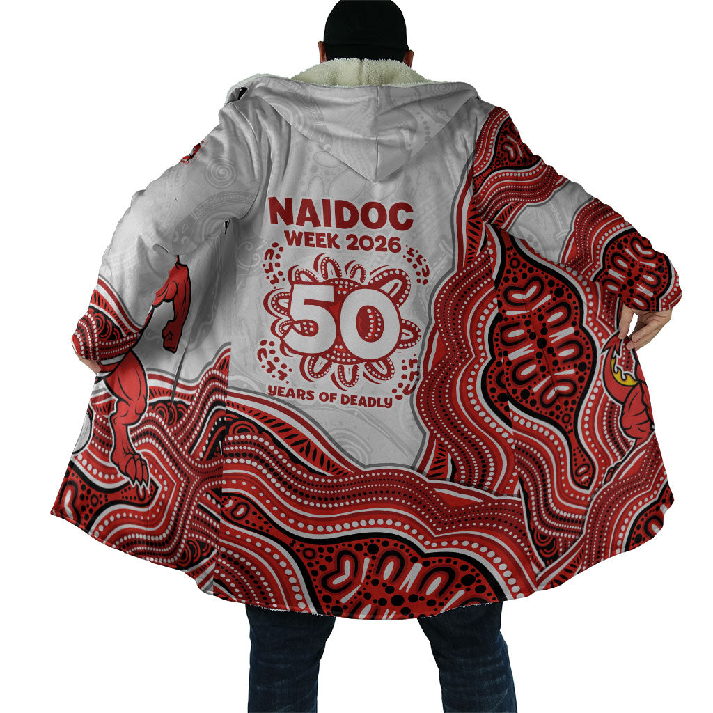 St. George Illawarra Dragons NAIDOC Week 2026 Cloak First Nations of Australia Aboriginal Mascot Rugby