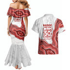 St. George Illawarra Dragons NAIDOC Week 2026 Couples Matching Mermaid Dress and Hawaiian Shirt First Nations of Australia Aboriginal Mascot Rugby