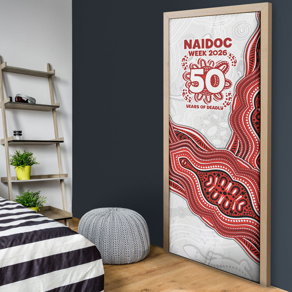 St. George Illawarra Dragons NAIDOC Week 2026 Door Cover First Nations of Australia Aboriginal Mascot Rugby