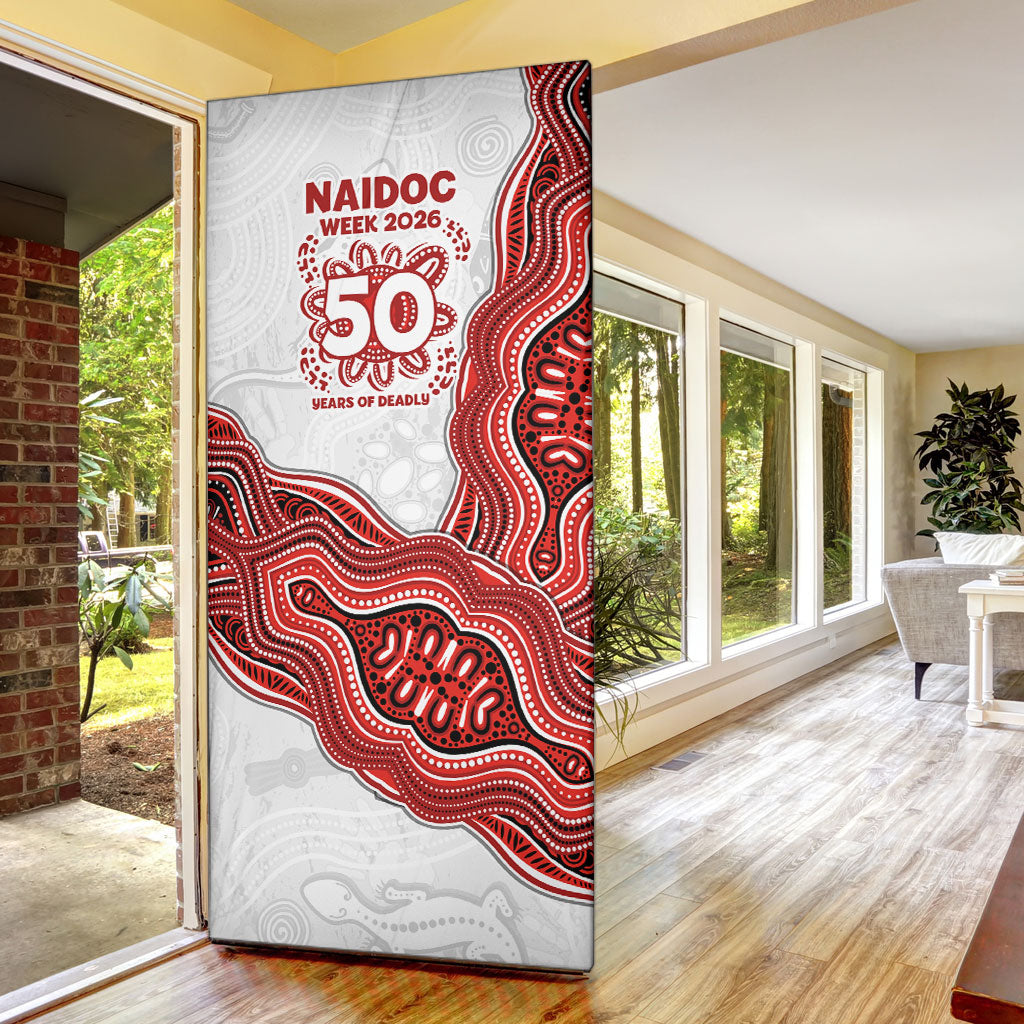 St. George Illawarra Dragons NAIDOC Week 2026 Door Cover First Nations of Australia Aboriginal Mascot Rugby
