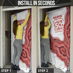 St. George Illawarra Dragons NAIDOC Week 2026 Door Cover First Nations of Australia Aboriginal Mascot Rugby