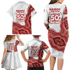 St. George Illawarra Dragons NAIDOC Week 2026 Family Matching Long Sleeve Bodycon Dress and Hawaiian Shirt First Nations of Australia Aboriginal Mascot Rugby