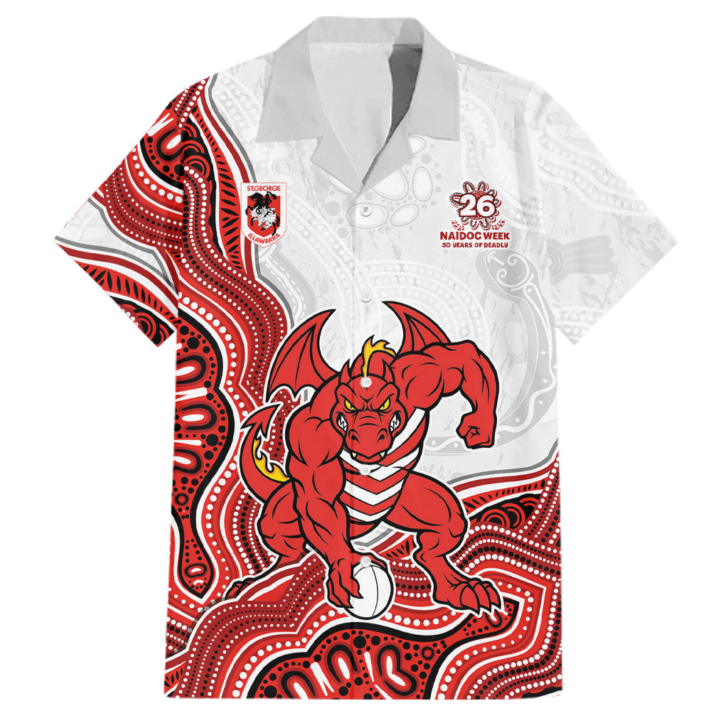 St. George Illawarra Dragons NAIDOC Week 2026 Family Matching Mermaid Dress and Hawaiian Shirt First Nations of Australia Aboriginal Mascot Rugby