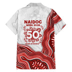 St. George Illawarra Dragons NAIDOC Week 2026 Family Matching Off Shoulder Short Dress and Hawaiian Shirt First Nations of Australia Aboriginal Mascot Rugby