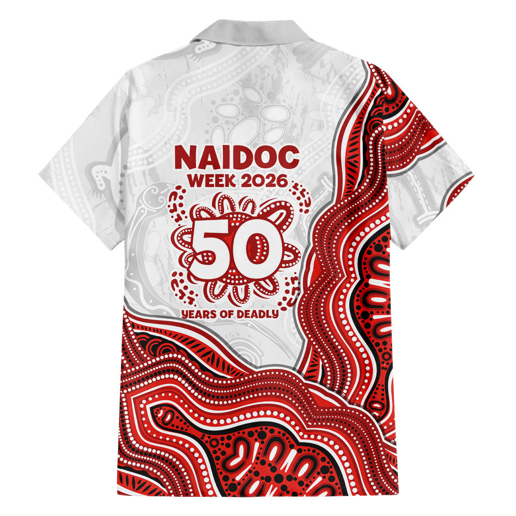 St. George Illawarra Dragons NAIDOC Week 2026 Family Matching Off Shoulder Short Dress and Hawaiian Shirt First Nations of Australia Aboriginal Mascot Rugby