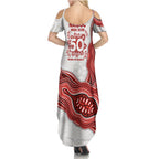 St. George Illawarra Dragons NAIDOC Week 2026 Family Matching Summer Maxi Dress and Hawaiian Shirt First Nations of Australia Aboriginal Mascot Rugby