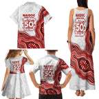 St. George Illawarra Dragons NAIDOC Week 2026 Family Matching Tank Maxi Dress and Hawaiian Shirt First Nations of Australia Aboriginal Mascot Rugby