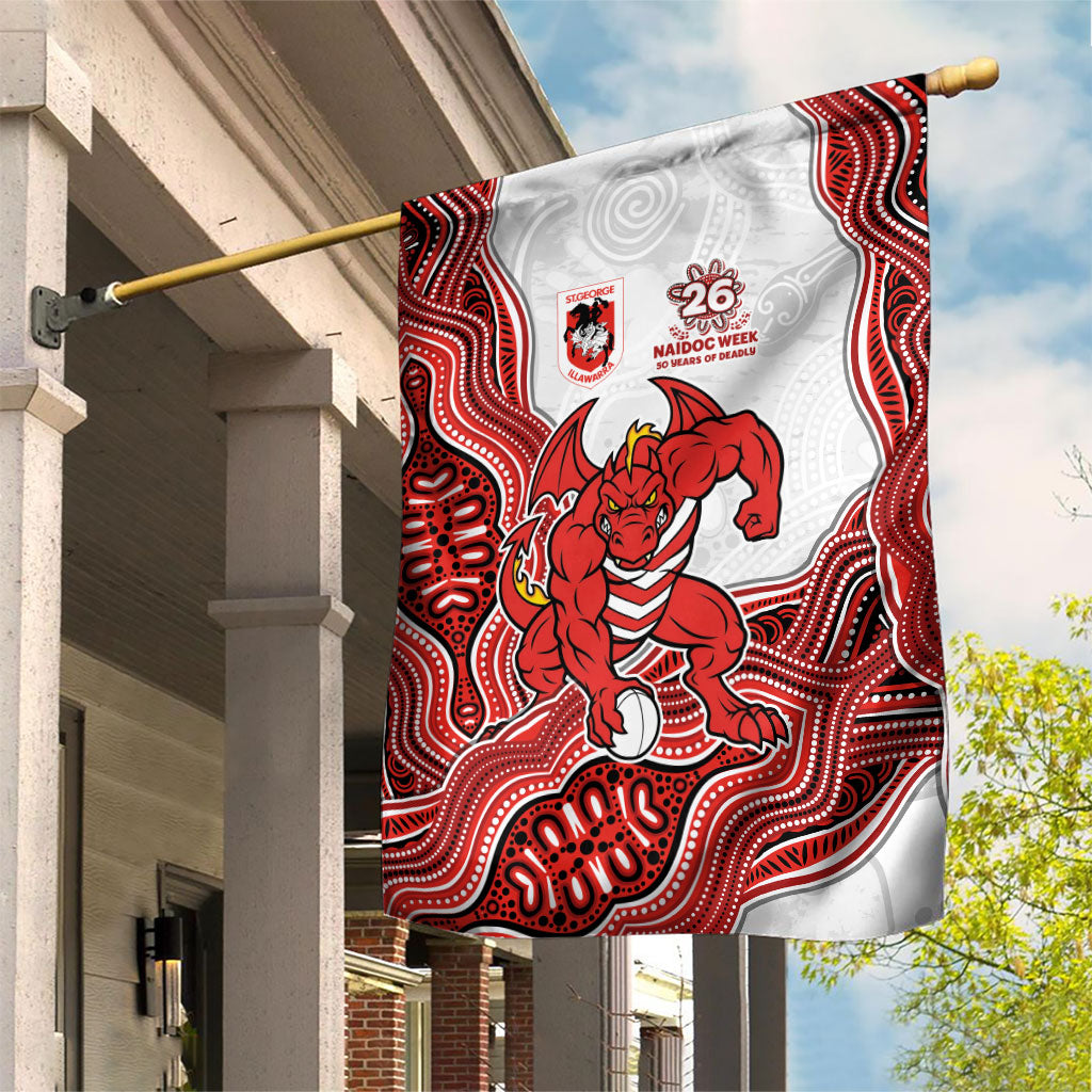 St. George Illawarra Dragons NAIDOC Week 2026 Garden Flag First Nations of Australia Aboriginal Mascot Rugby