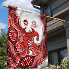 St. George Illawarra Dragons NAIDOC Week 2026 Garden Flag First Nations of Australia Aboriginal Mascot Rugby