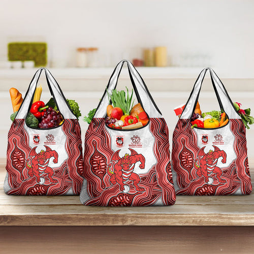 St. George Illawarra Dragons NAIDOC Week 2026 Grocery Bag First Nations of Australia Aboriginal Mascot Rugby