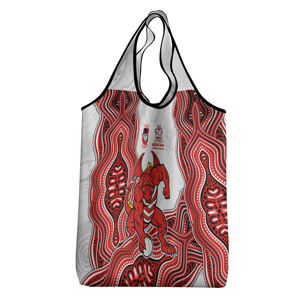 St. George Illawarra Dragons NAIDOC Week 2026 Grocery Bag First Nations of Australia Aboriginal Mascot Rugby