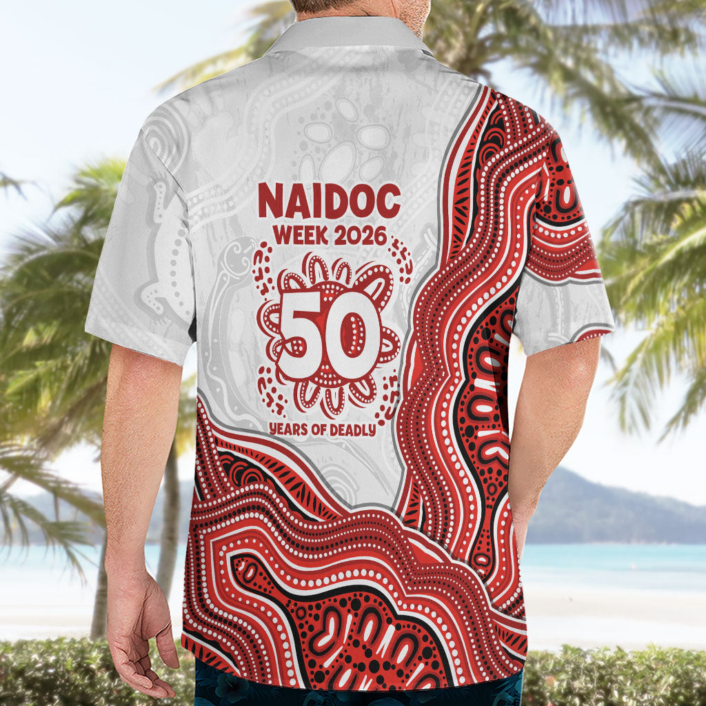 St. George Illawarra Dragons NAIDOC Week 2026 Hawaiian Shirt First Nations of Australia Aboriginal Mascot Rugby