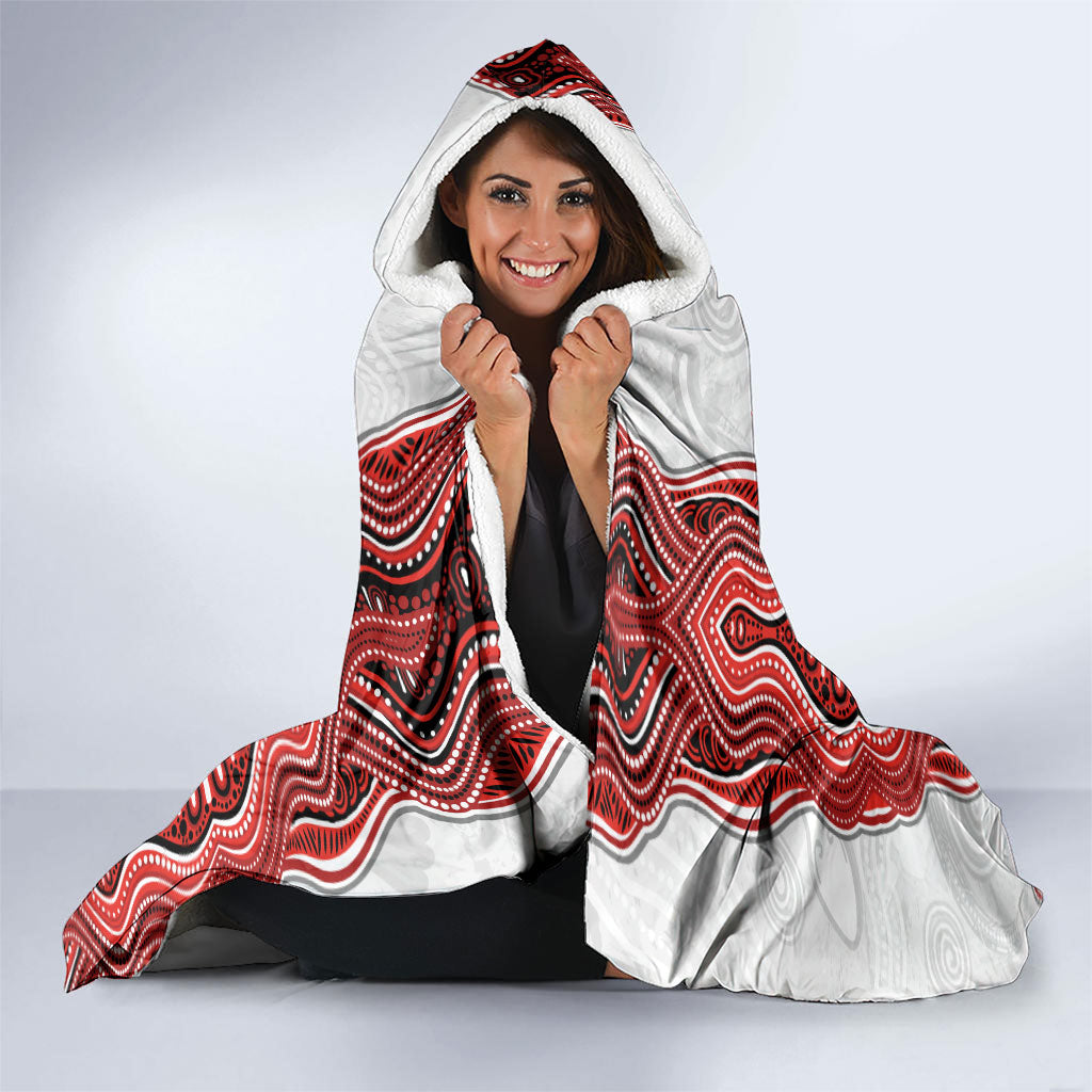 St. George Illawarra Dragons NAIDOC Week 2026 Hooded Blanket First Nations of Australia Aboriginal Mascot Rugby