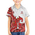 St. George Illawarra Dragons NAIDOC Week 2026 Kid Hawaiian Shirt First Nations of Australia Aboriginal Mascot Rugby