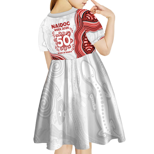 St. George Illawarra Dragons NAIDOC Week 2026 Kid Short Sleeve Dress First Nations of Australia Aboriginal Mascot Rugby