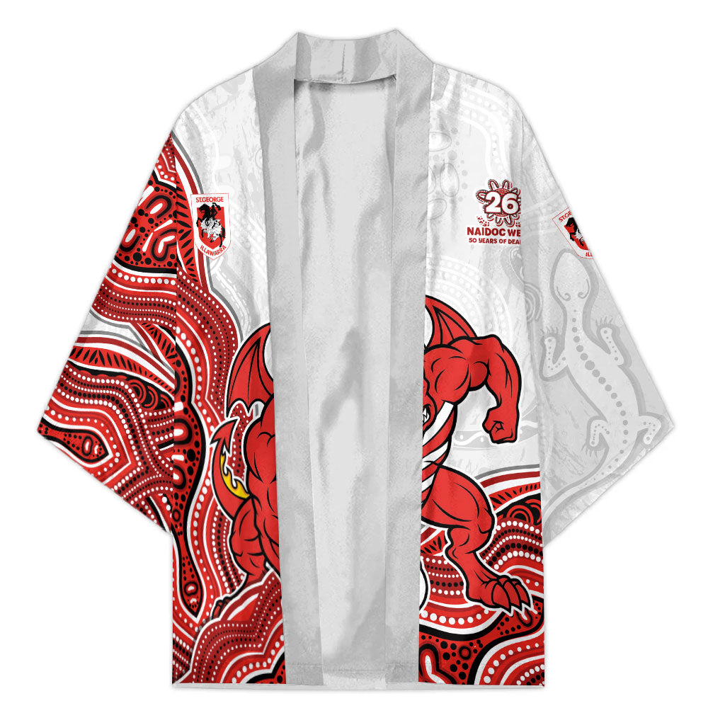 St. George Illawarra Dragons NAIDOC Week 2026 Kimono First Nations of Australia Aboriginal Mascot Rugby