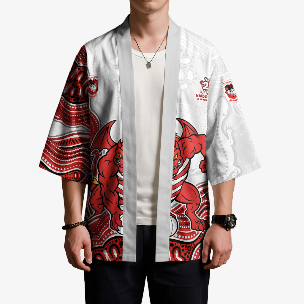 St. George Illawarra Dragons NAIDOC Week 2026 Kimono First Nations of Australia Aboriginal Mascot Rugby