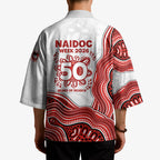 St. George Illawarra Dragons NAIDOC Week 2026 Kimono First Nations of Australia Aboriginal Mascot Rugby