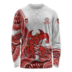 St. George Illawarra Dragons NAIDOC Week 2026 Long Sleeve Shirt First Nations of Australia Aboriginal Mascot Rugby
