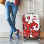 St. George Illawarra Dragons NAIDOC Week 2026 Luggage Cover First Nations of Australia Aboriginal Mascot Rugby