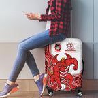 St. George Illawarra Dragons NAIDOC Week 2026 Luggage Cover First Nations of Australia Aboriginal Mascot Rugby