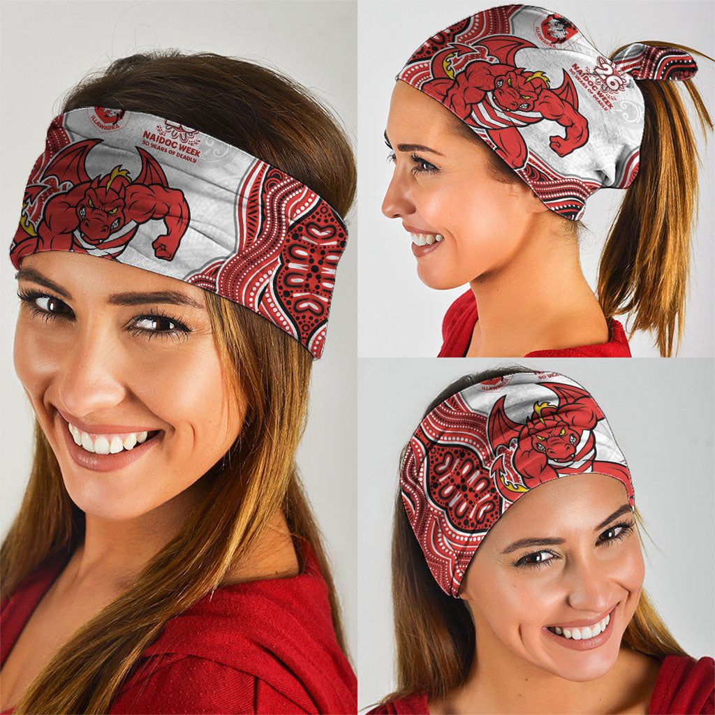 St. George Illawarra Dragons NAIDOC Week 2026 Neck Gaiter First Nations of Australia Aboriginal Mascot Rugby