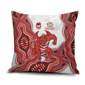 St. George Illawarra Dragons NAIDOC Week 2026 Pillow Cover First Nations of Australia Aboriginal Mascot Rugby