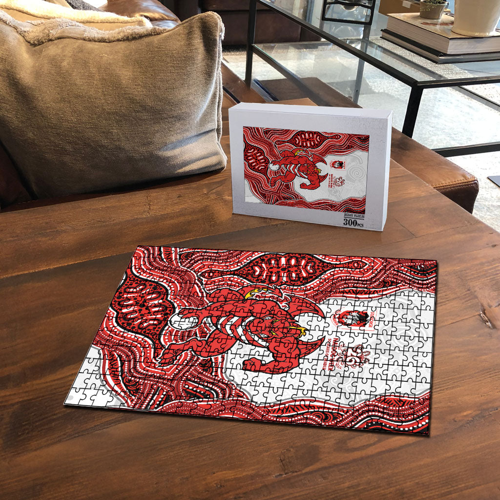 St. George Illawarra Dragons NAIDOC Week 2026 Puzzle First Nations of Australia Aboriginal Mascot Rugby
