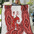 St. George Illawarra Dragons NAIDOC Week 2026 Quilt First Nations of Australia Aboriginal Mascot Rugby