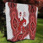 St. George Illawarra Dragons NAIDOC Week 2026 Quilt First Nations of Australia Aboriginal Mascot Rugby