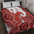 St. George Illawarra Dragons NAIDOC Week 2026 Quilt Bed Set First Nations of Australia Aboriginal Mascot Rugby