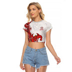 St. George Illawarra Dragons NAIDOC Week 2026 Raglan Cropped T Shirt First Nations of Australia Aboriginal Mascot Rugby