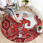 St. George Illawarra Dragons NAIDOC Week 2026 Round Carpet First Nations of Australia Aboriginal Mascot Rugby