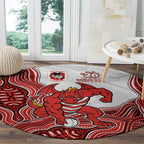 St. George Illawarra Dragons NAIDOC Week 2026 Round Carpet First Nations of Australia Aboriginal Mascot Rugby