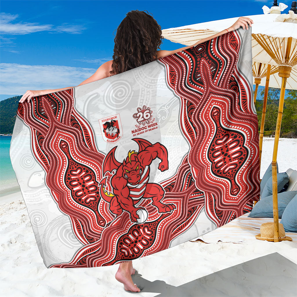 St. George Illawarra Dragons NAIDOC Week 2026 Sarong First Nations of Australia Aboriginal Mascot Rugby