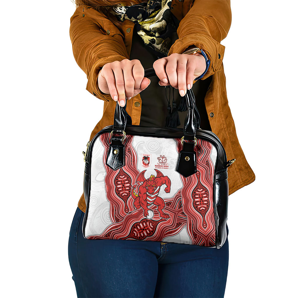 St. George Illawarra Dragons NAIDOC Week 2026 Shoulder Handbag First Nations of Australia Aboriginal Mascot Rugby