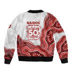 St. George Illawarra Dragons NAIDOC Week 2026 Sleeve Zip Bomber Jacket First Nations of Australia Aboriginal Mascot Rugby