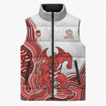 St. George Illawarra Dragons NAIDOC Week 2026 Sleeveless Puffer Jacket First Nations of Australia Aboriginal Mascot Rugby