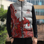 St. George Illawarra Dragons NAIDOC Week 2026 Sleeveless Puffer Jacket First Nations of Australia Aboriginal Mascot Rugby