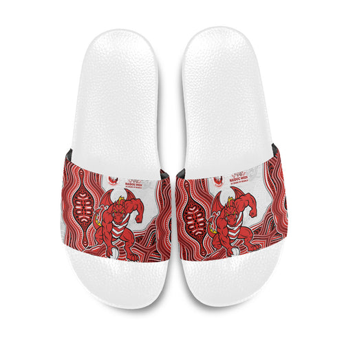St. George Illawarra Dragons NAIDOC Week 2026 Slide Sandals First Nations of Australia Aboriginal Mascot Rugby