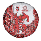 St. George Illawarra Dragons NAIDOC Week 2026 Spare Tire Cover First Nations of Australia Aboriginal Mascot Rugby