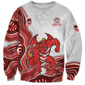 St. George Illawarra Dragons NAIDOC Week 2026 Sweatshirt First Nations of Australia Aboriginal Mascot Rugby