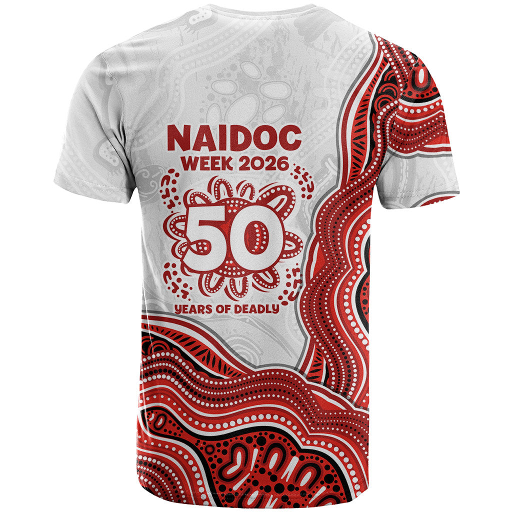 St. George Illawarra Dragons NAIDOC Week 2026 T Shirt First Nations of Australia Aboriginal Mascot Rugby