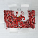 St. George Illawarra Dragons NAIDOC Week 2026 Tablecloth First Nations of Australia Aboriginal Mascot Rugby